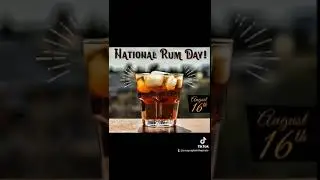 international Rum Day Grog Crazy Captain Pirate Entertainment Drink Up me hearties 16th August 2021