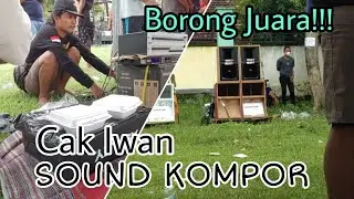SOUND KOMPOR Balap miniatur || SPL e ngeri!!!