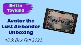 Avatar the Last Airbender Unboxing - Nick Box Fall 2022