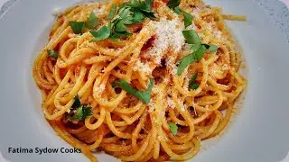 Спагетти с помидорами и сыром. Так просто и так вкусно 🍅🧀🍝