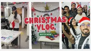 Office Christmas Celebration🎄 Crazy Games 😍 DIY Activity At Office | Christmas Party At Office