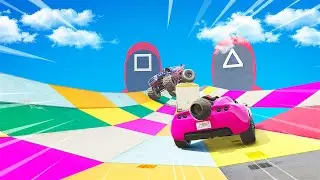 NEW GTA 5 Online SQUID GAME Stunt Race Was So HILARIOUS I Was CRYING! GTA 5 Funny Moments | YGThe2ND