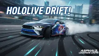 Asphalt Legends Unite: Ford Mustang RTR x Hololive (Takanashi Kiara & Kureiji Ollie) Gameplay