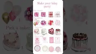 Make your bday party! 🎀💗🪩  #preppy #shorts #fyp #blowup #viral #bday #party
