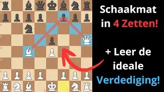 Herdersmat, Win Snel in Schaken met Deze Opening! + Leer Verdedigen Tegen deze Opening!