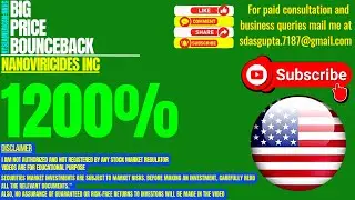 NNVC STOCK | NANOVIRICIDES INC BIG PRICE BOUNCEBACK