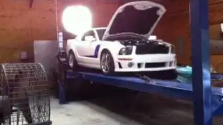 2008 Roush 428R screamin' on the dyno