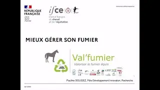 Comment mieux g&eacute;rer son fumier - Pauline Doligez
