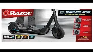 FOLDING ELECTRIC SCOOTER RAZOR E PRIME AIR