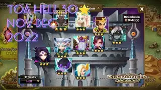Summoners War : TOA HELL 30🌟 NOV - DEC 2022