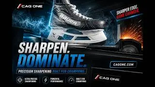 CAG ONE Skate Sharpener Diamond 2026:  NHL Accuracy