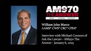 William John Marco - AM970 Interview (1/6/25)