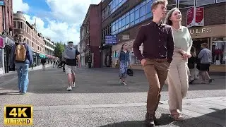 Worcester - City Tour 2024| Walking The Streets of Worcester | Central Worcester Walk [4K HDR]