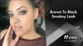 Brown to Black Smokey Look | Makeupbylennie