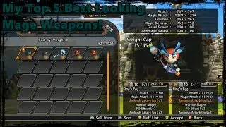 Happy Wars, My Top 5 Best Looking Mage Weapons!
