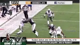 ESPN First Take Official &ndash; Better Chance at Playoffs Jets or Raiders ! [www.MangaUp.Net]