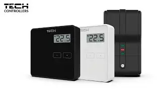 TECH Controllers - room regulator's  ST-294 v2 changing the radio communication channel