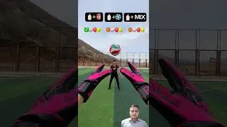 ASMR CATCHING BALLOONS AND BALLS WITH GOALKEEPER GLOVES🎈🏀🥊#shorts#viral#challenge