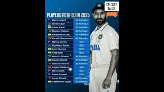 players retirement in 2025 #cricket #akashvani #icc #pujara #shorts #viral