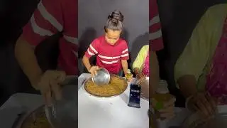 1:06 Second Me Big Thali Chowmein Khao 500₹ & Fan Gift 🎁Le Jao 🤬| Eating Challenge | MUKBANG