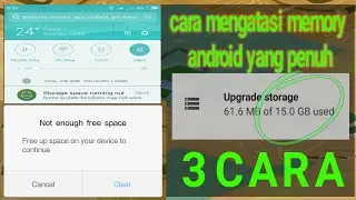 Mengatasi memory penuh di android internal penuh