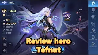 Review hero Tefnut - hero tinted mirage  - Mobile Legends Adventure