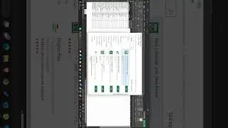 Calendar addin in Excel #asmr #excel #tutorial #shortvideos #calender #shorts #date