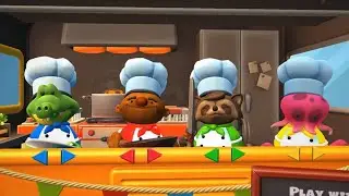 Overcooked 2 ● Прохождение ч.4 | Белка, Monster и Перчик
