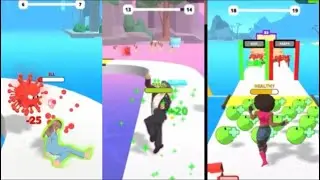 NOOB VS PRO VS HACKER IN RUN HEALTHY (NEW UPDATE)