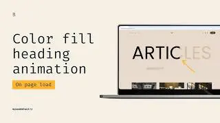 Animated Text Color Fill in Squarespace (Quick CSS Trick)