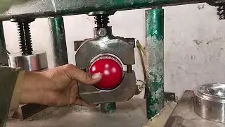 Cricket Ball Making Full Video Uploaded Visit My Channel For Detailed Video #shorts #cricket #ball