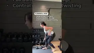 SAVE THIS 👉🏼Dumbbell Workout for Strong Legs + Back #menopause #strengthtraining #over50women