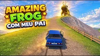 I played Amazing Frog with my dad and we found some bizarre places! 🐸😱
