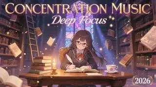 Productivity Music for Writers   Deep Concentration & Inspiration