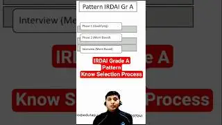 IRDAI Assistant Manager Exam Pattern | IRDAI Grade A Paper Pattern | IRDAI Selection Process| EduTap