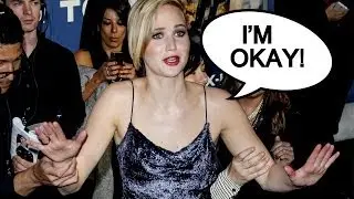 Jennifer Lawrence Trips AGAIN at X-Men Days of Future Past Premiere