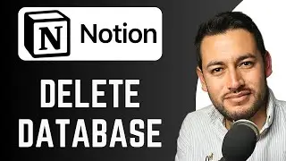 How To Delete Database in Notion | Remove database completely | Notion Tutorial