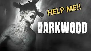 This game is UNFORGIVING.. 🌲 DARKWOOD: Help me survive! (Blind)