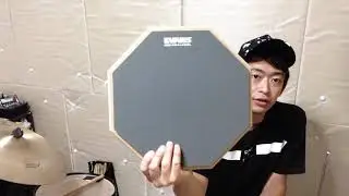 桐生ドラム教室 EVANS RF12D 練習パッド