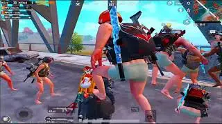 We made a WORLD Record Biggest Meet up EVER done in Classic Squads in PUBG Mobile