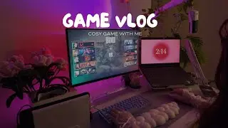 cosy game with me ♡ | Valorant asmr game vlog ♡ Early Valentines ♡