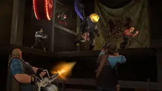 Team Fortress 2 Mann Manor Gameplay