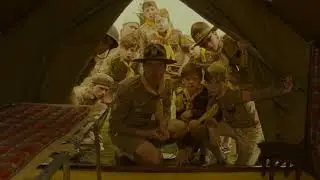 Moonrise Kingdom Set Tour with Bill Murray - Wes Anderson, Jared Gilman, Kara Hayward, Bruce Willi