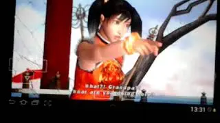Tekken 5 Dr Psp WanG(change colors of costume) Stage 4 Vs Xiaoyu (GrandDoughter) Fight & Scene