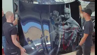 BMW 5 SERIES BATMAN AIRBRUSH PROJECT