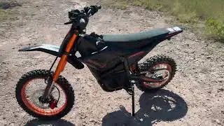 Gearfast Zero 7 Electric Dirt Bike Riding on Mountain
