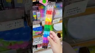 Colorful Stationery 🌈🖍 #schoolsupplies