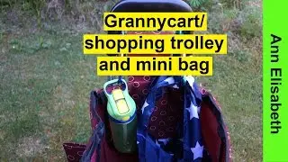 Using granny cart / shopping trolley with mini bag