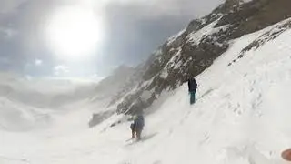 Ski Haute Route - Day 2 Col de Malatra
