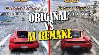 Out Run 2 Reinvented - Original vs AI Remake: Upgrade or Sacrilege?